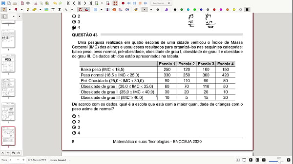 Amigo alfa leva na bunda ao resolver prova do encceja